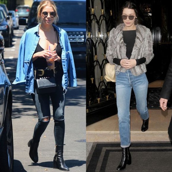 Dear Frances Spirit Boot, Black, Size 8, 100% Italian Leather, Hand Made In Ital - Picture 10 of 10